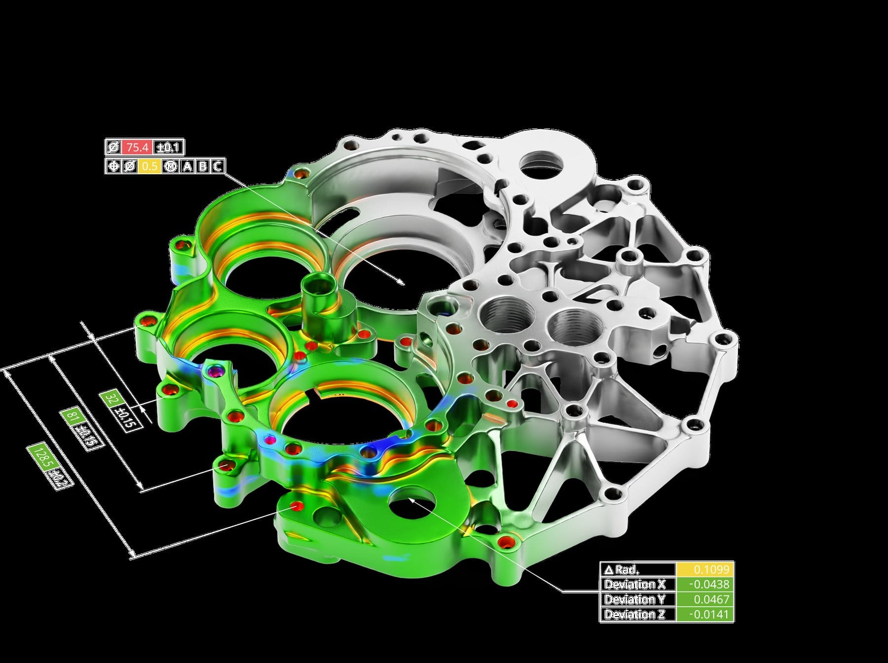 GD&T e Dimensionamento CAD-Nativo no Geomagic Control X