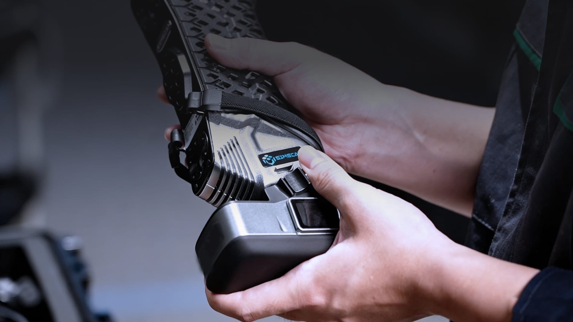 Design compacto SIMSCAN-S Gen2 com base de carga removível