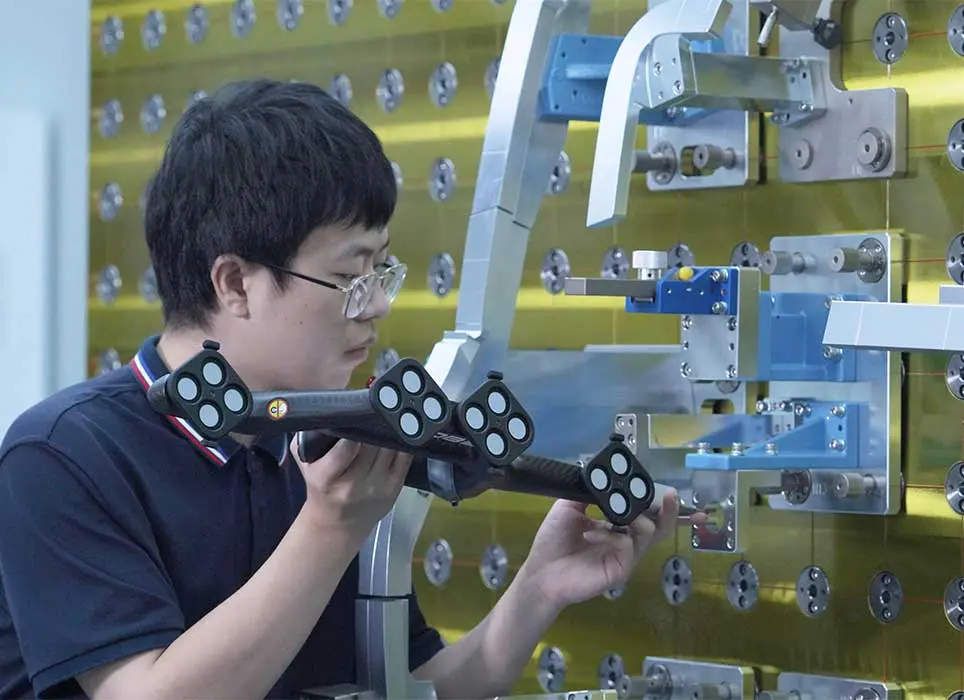 Sondagem e escaneamento 3D integrados