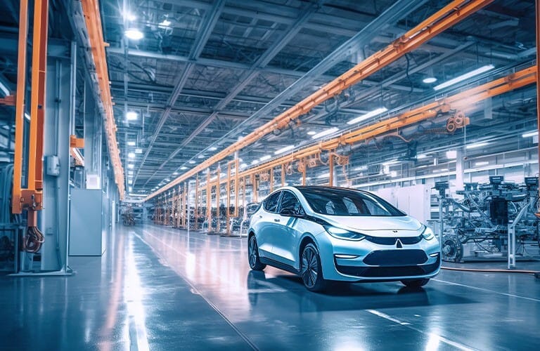 TrackProbe em linha de produção automotiva